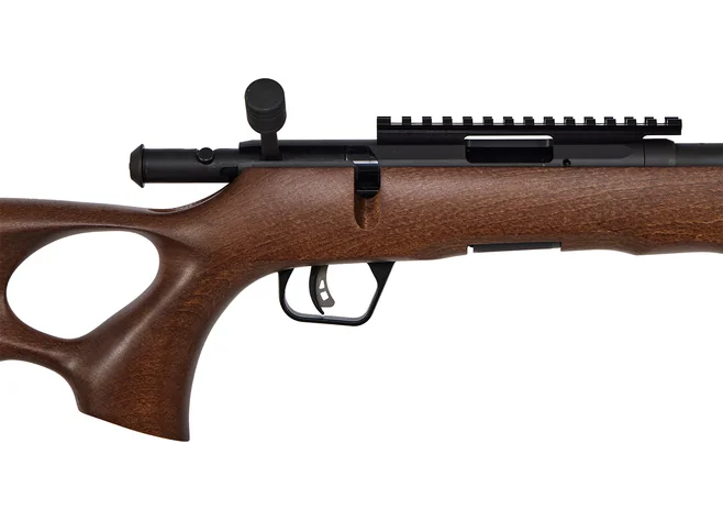 Гвинтівка малокаліберна Savage B22 Timber Thumbhole 18" кал. 22LR Фото 3
